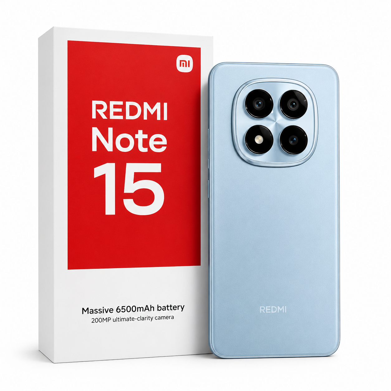 REDMI Note 15 256 Go + 16 Go RAM | Écran AMOLED 120 Hz | Caméra 108 MP | Batterie 6000 mAh | Livraison Gabon | Kadmarket
